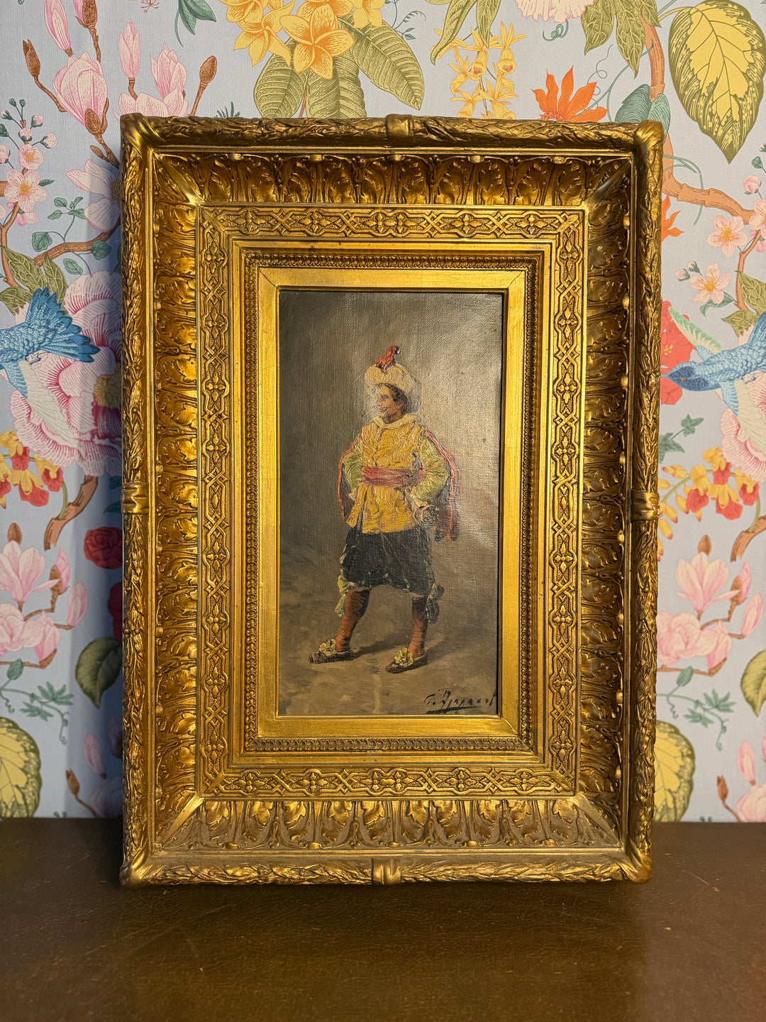 Antique Painted Nobleman (Originally purchased for $2,280)