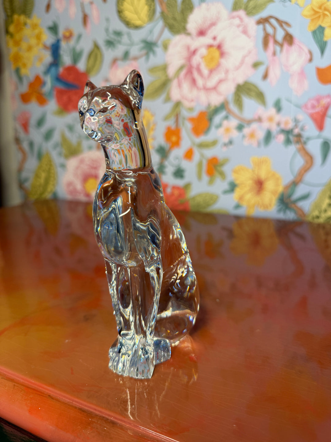 Baccarat Crystal Cat