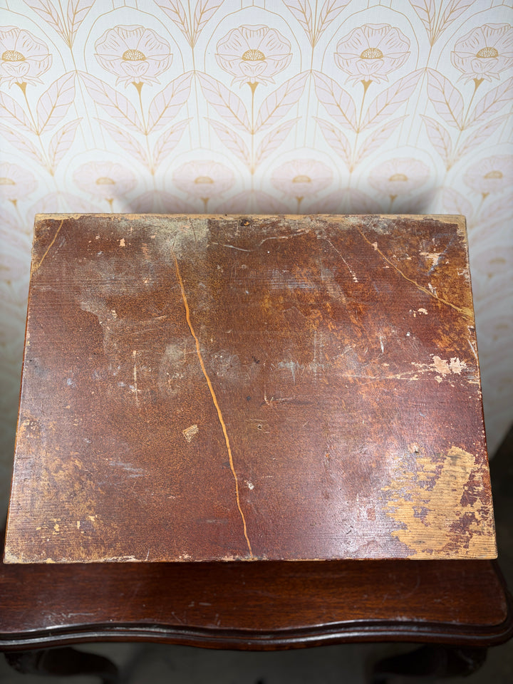 Decorative Wooden Wall Bracket with Gilt Rococo Hardware