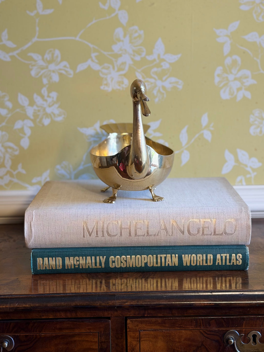 Brass Footed Duck Bowl