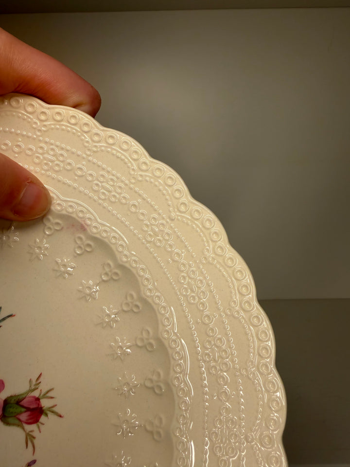 Spode Billingsley Rose Salad Plates - Set of 7