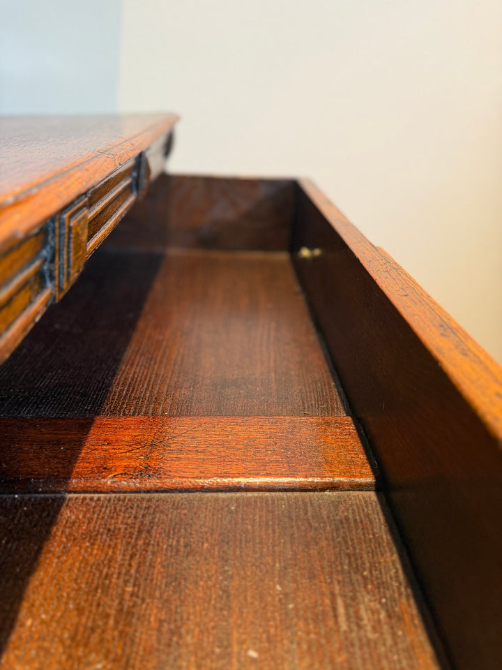 William & Mary 19th Century English Oak Chest