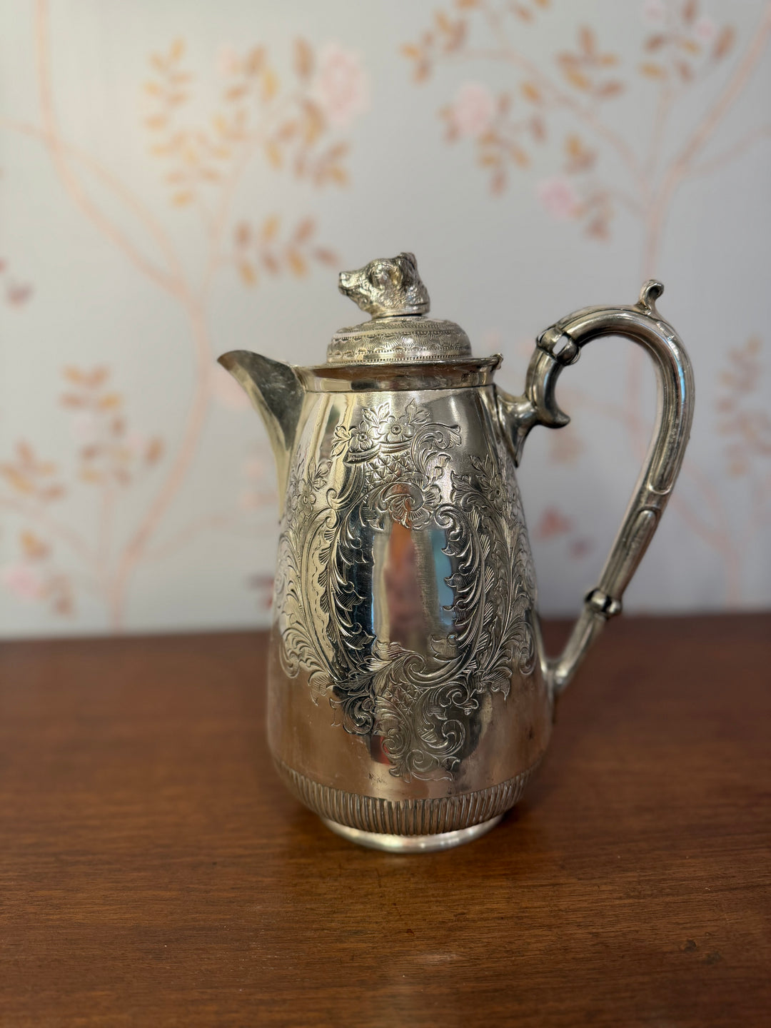 Silver Plated Water Pitcher