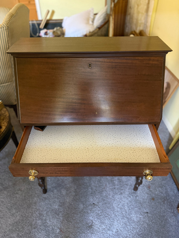 Slant Drop Front Secretary Desk