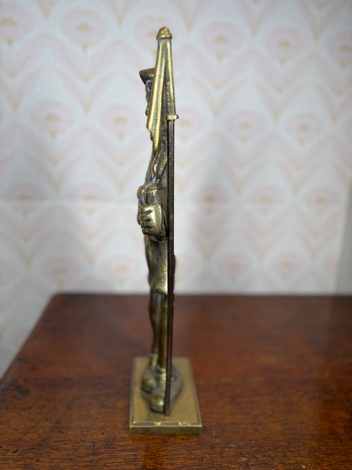 Brass Golfer / Doorstop