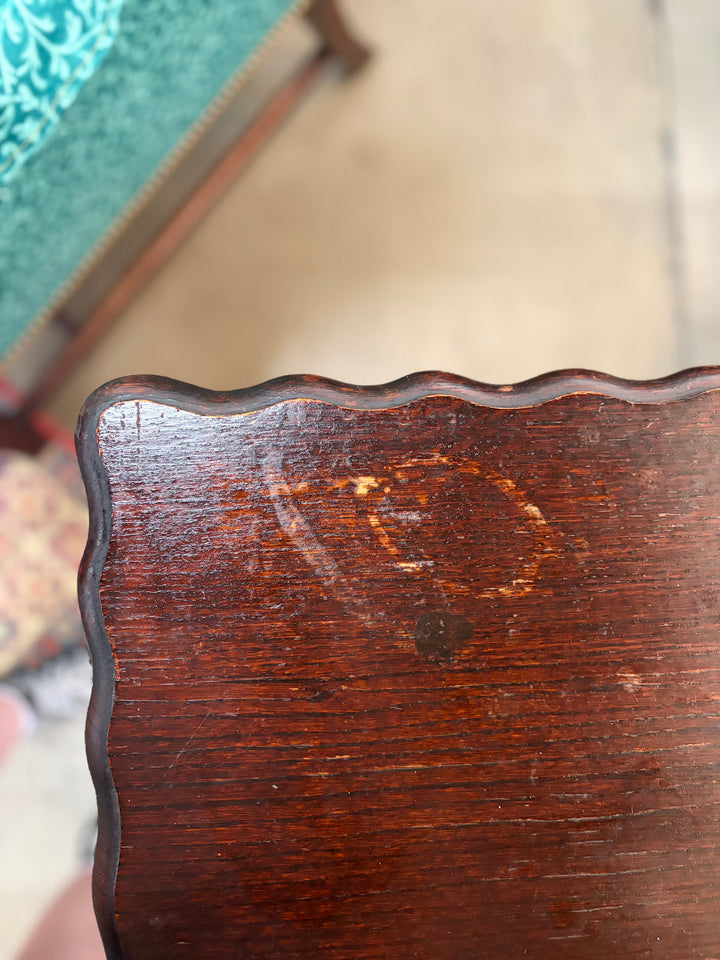 Oak Barley Twist Leg Table
