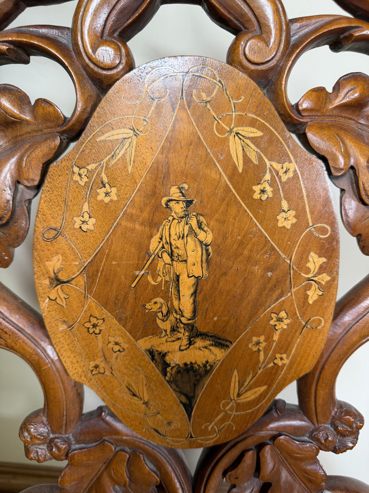 Italian Marquetry Chair
