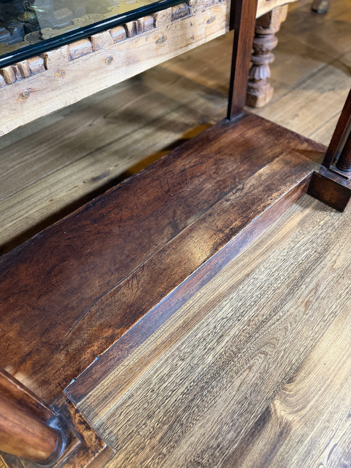 Marble Top Console Table