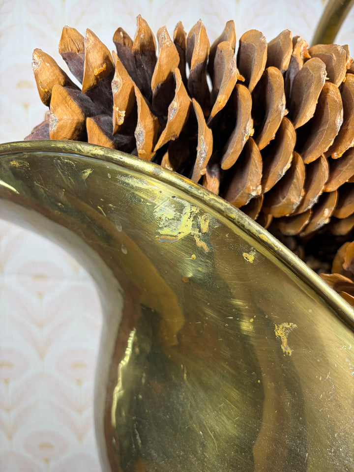 Brass Firewood Holder