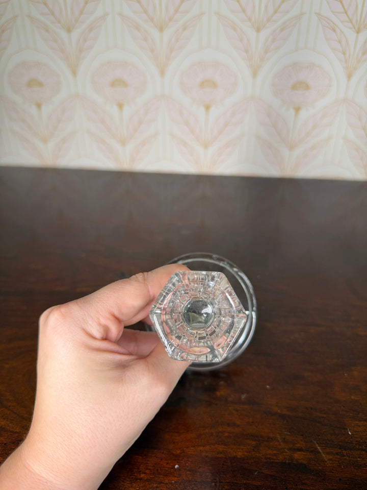 Crystal Candle Holder (pair)
