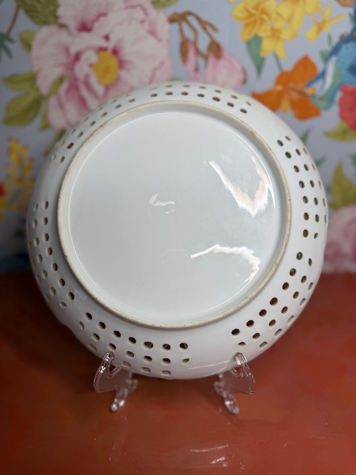 Vintage Porcelain Wall Plate