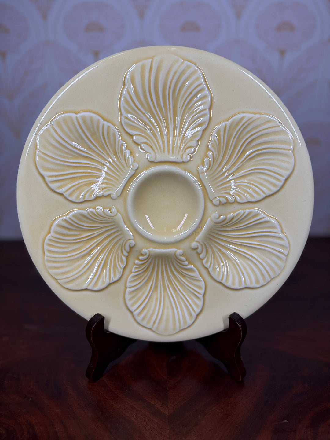 Yellow Oyster Plate