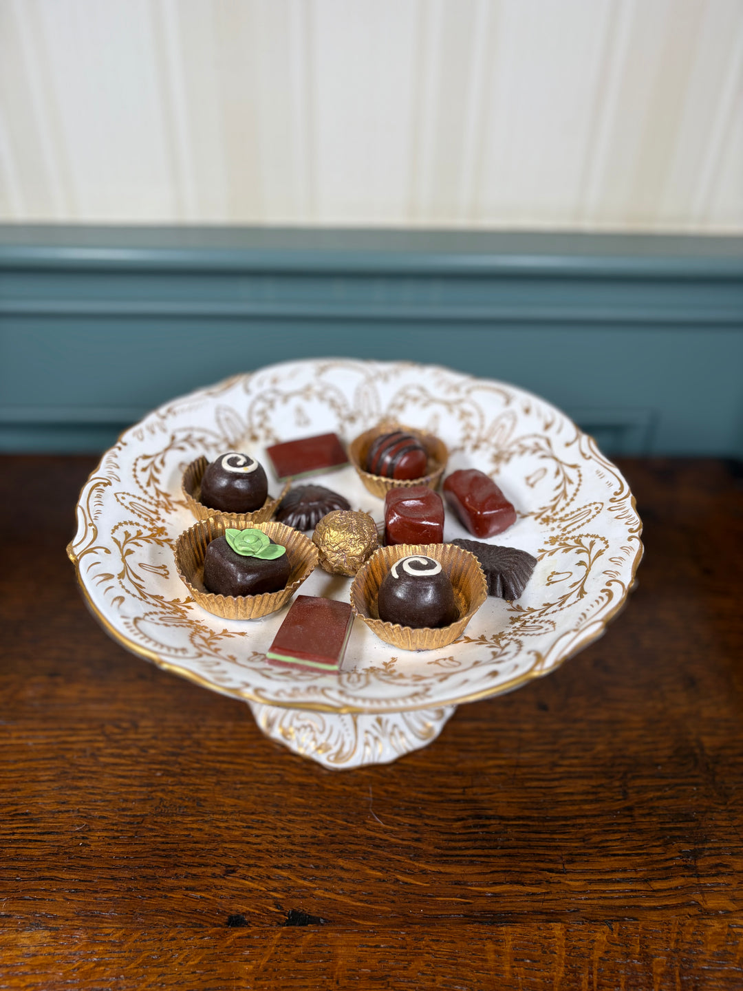 Handmade Art Chocolate Platter