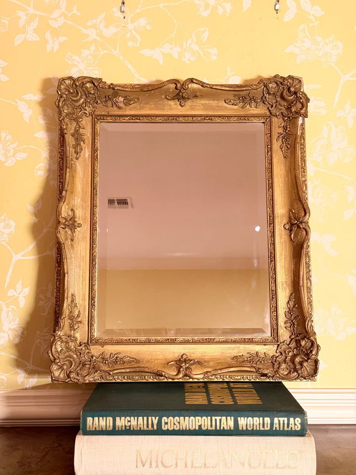 Antique French Ornate Mirror