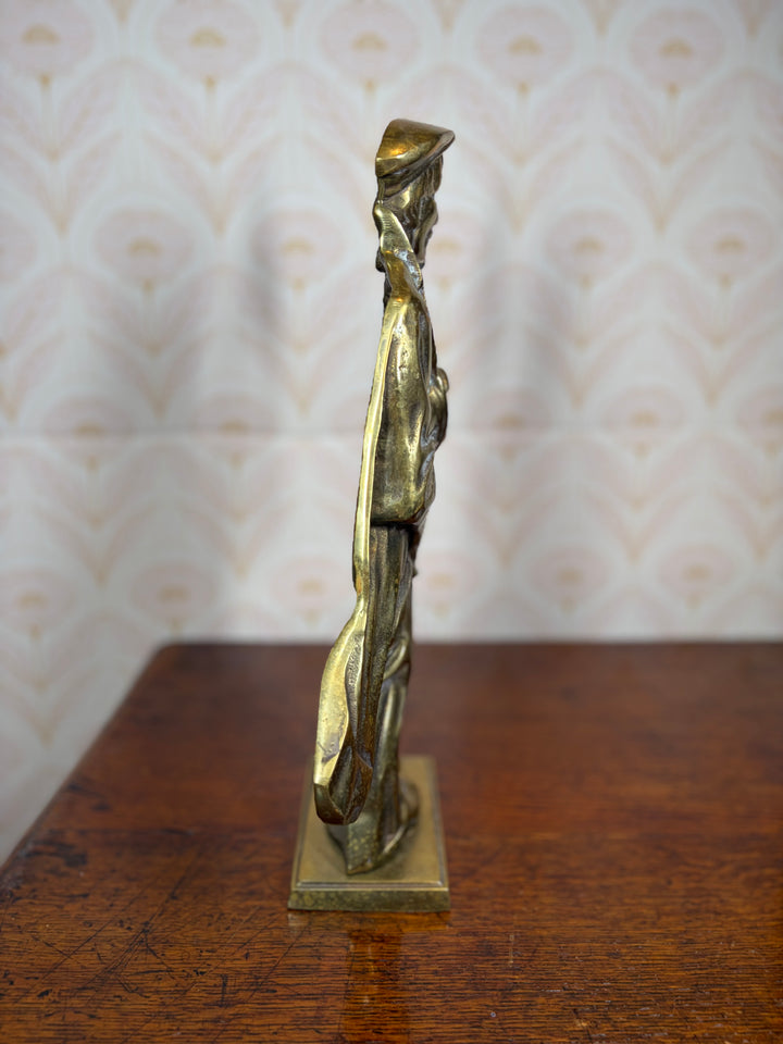 Brass Golfer / Doorstop