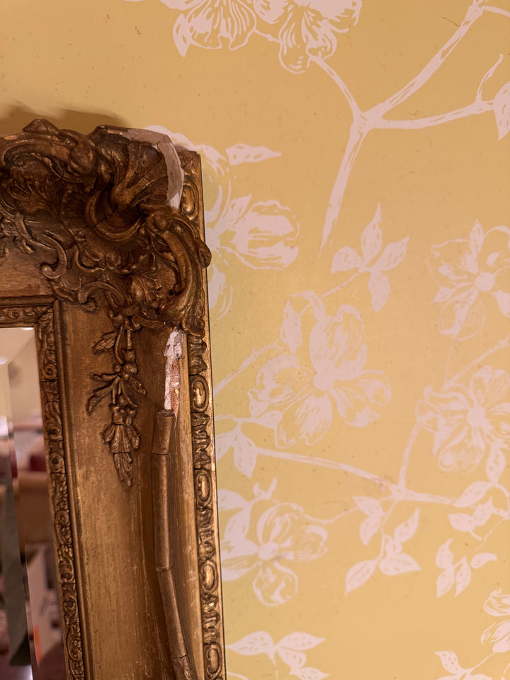 Antique French Ornate Mirror