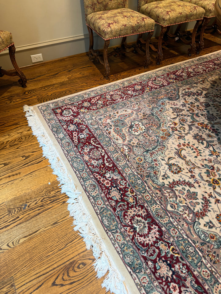 Chinese Tabriz Rug (9 x 11.7 ft) (Online Only Item)
