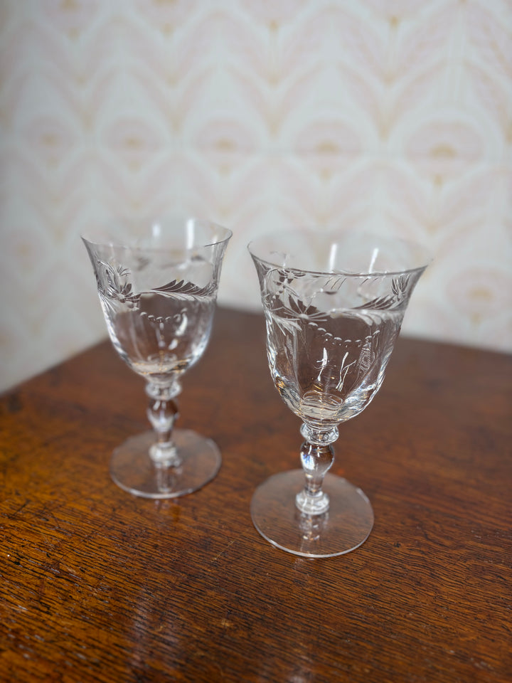 Set of 2 Glasses