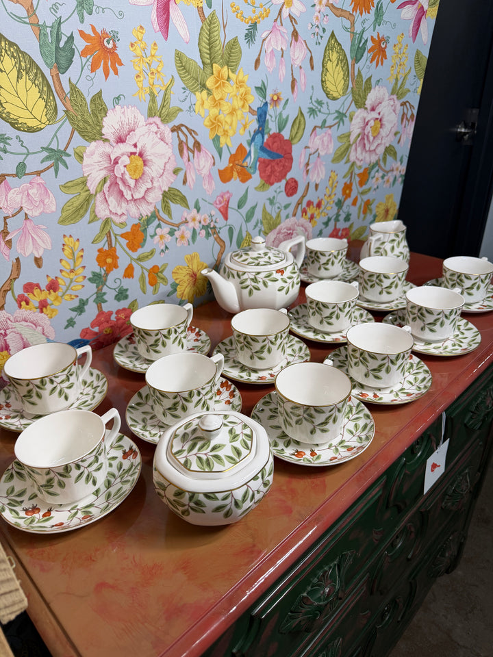 Vintage Tiffany & Co Arbor Tea Set (2000)