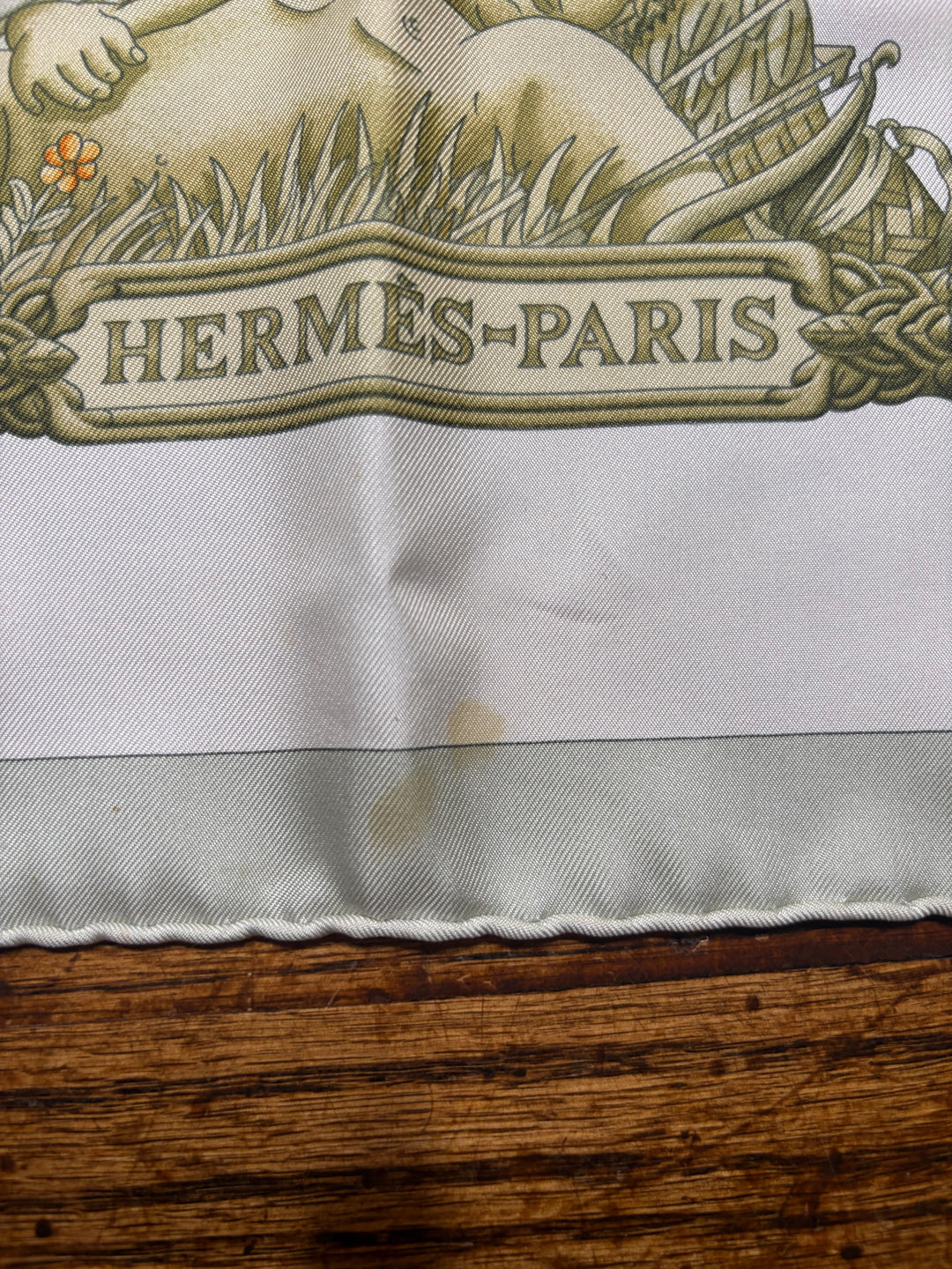 Vintage HERMÈS “Le Matin Neuf” Silk Scarf 90