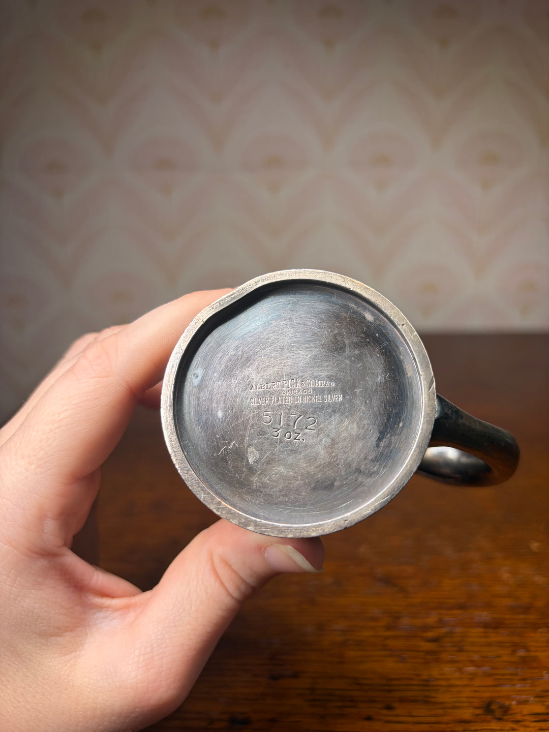 Silver Plated Creamer
