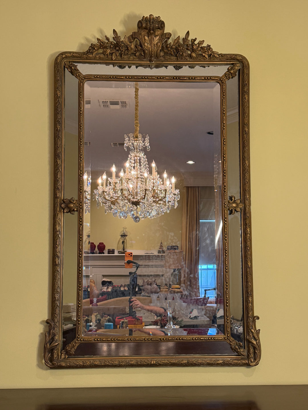 Ornate Cushion Mirror