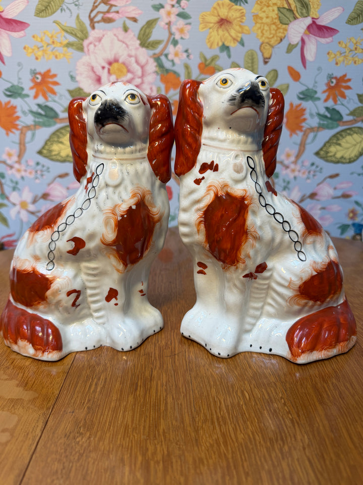 Pair of Staffordshire Dogs