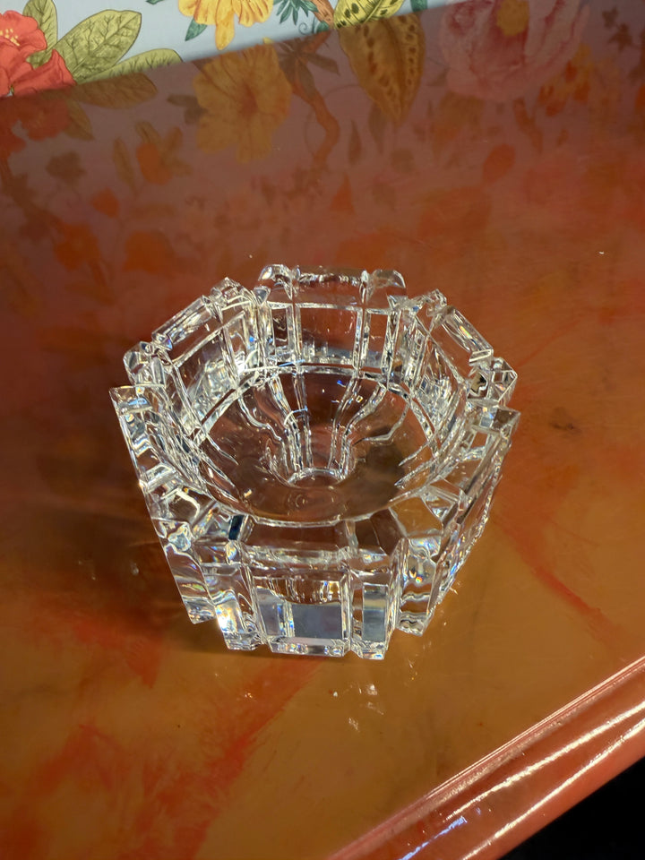 Crystal Cigarette Ash Tray
