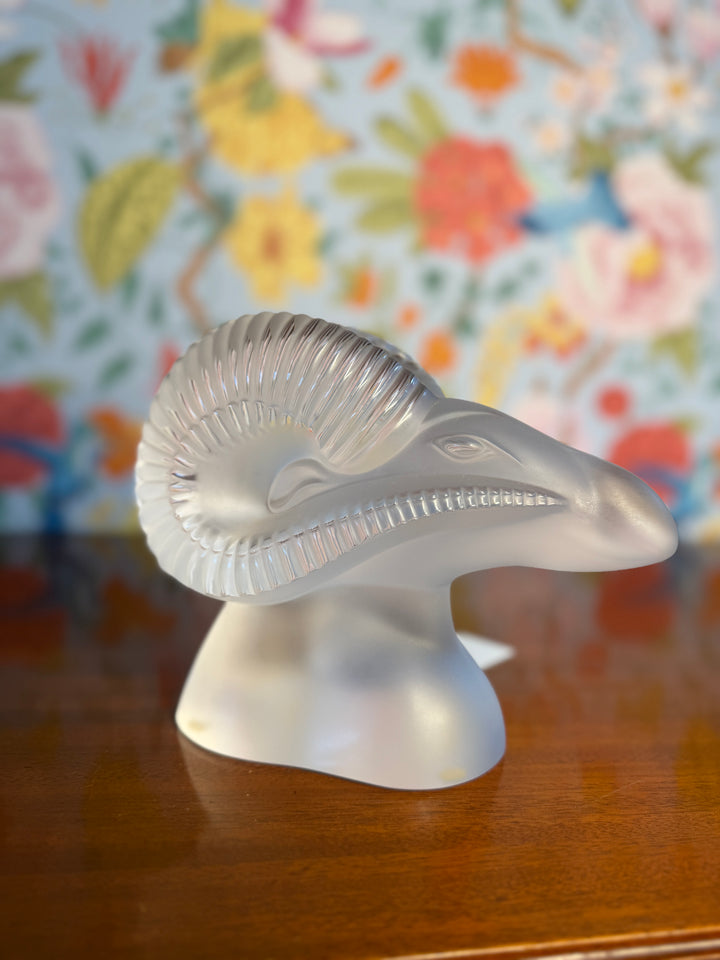 Lalique Ram Sculpture