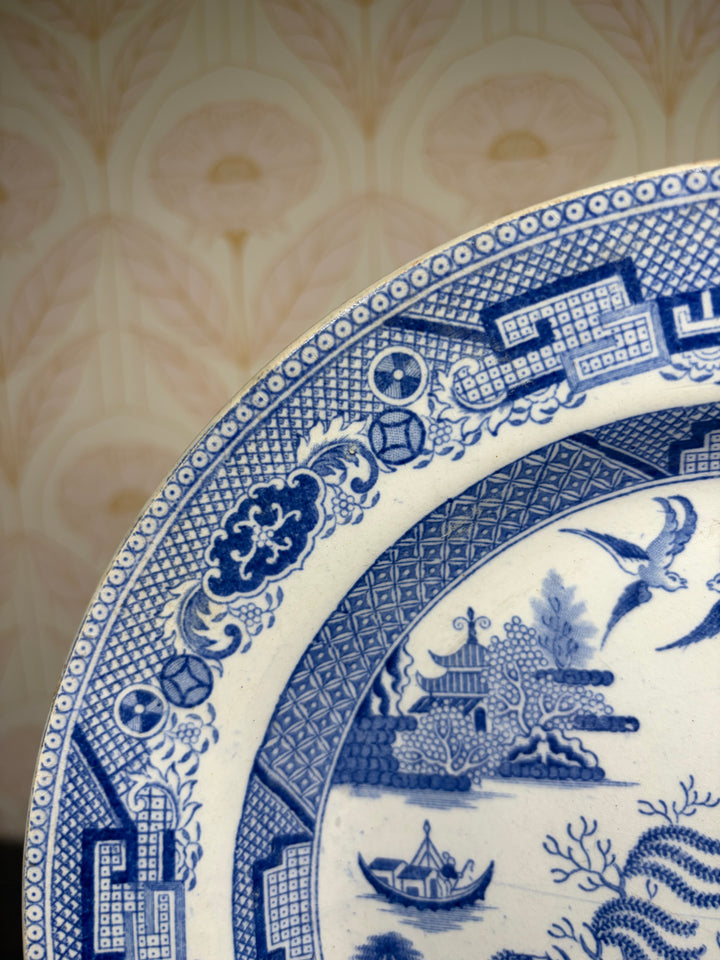 Blue Willow Plate