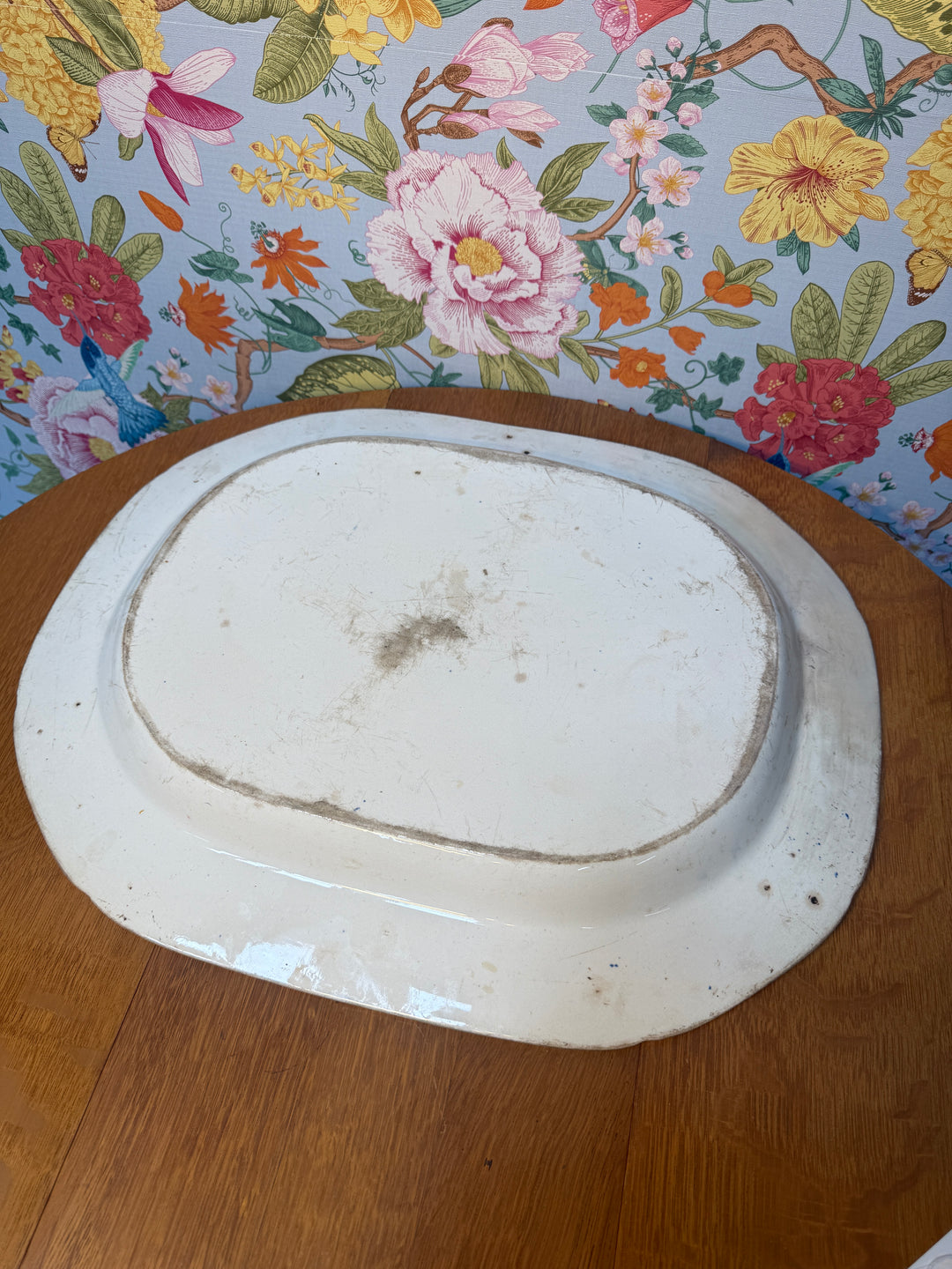 Blue and White Large Platter