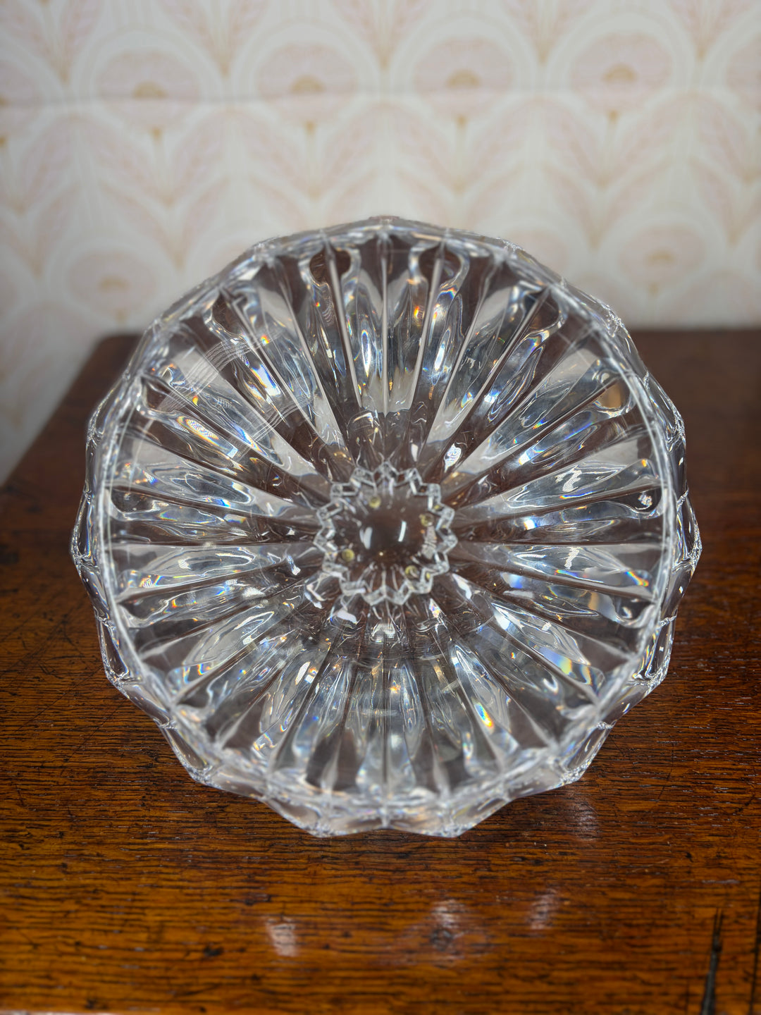Engraved Crystal Bowl