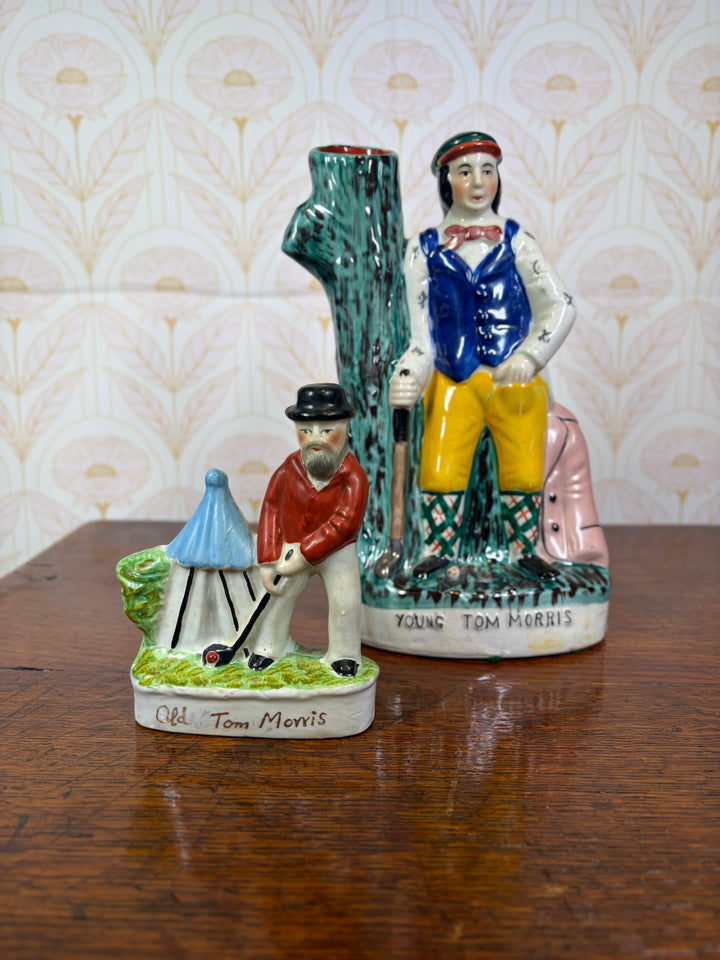 Old and Young Tom Morris Figurines