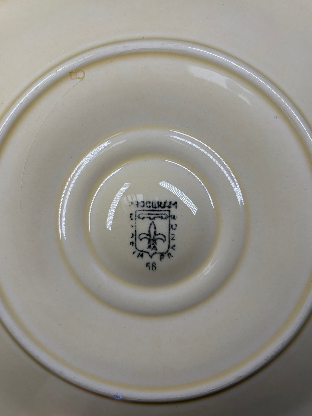 Yellow Oyster Plate
