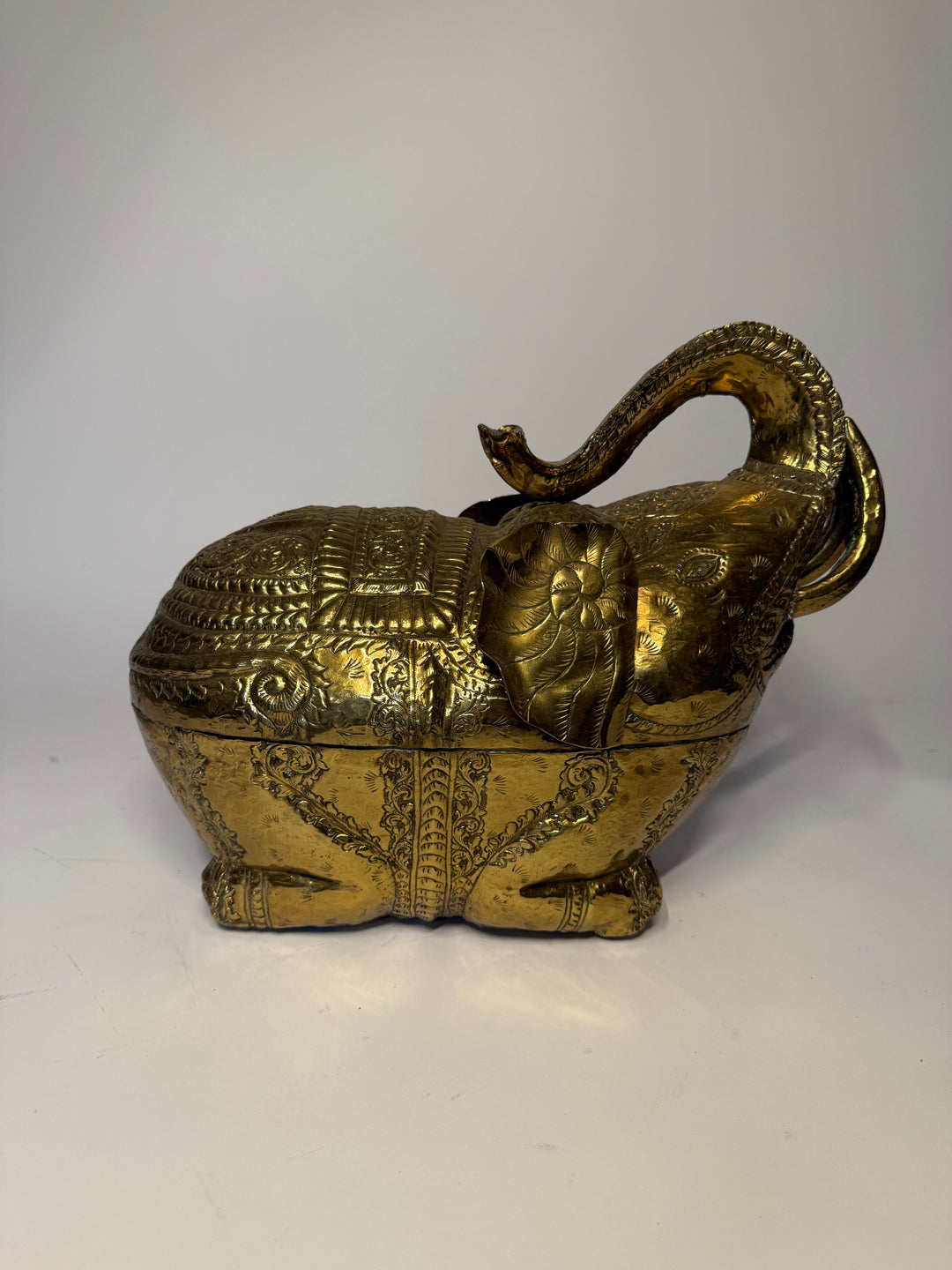 Brass Elephant Box