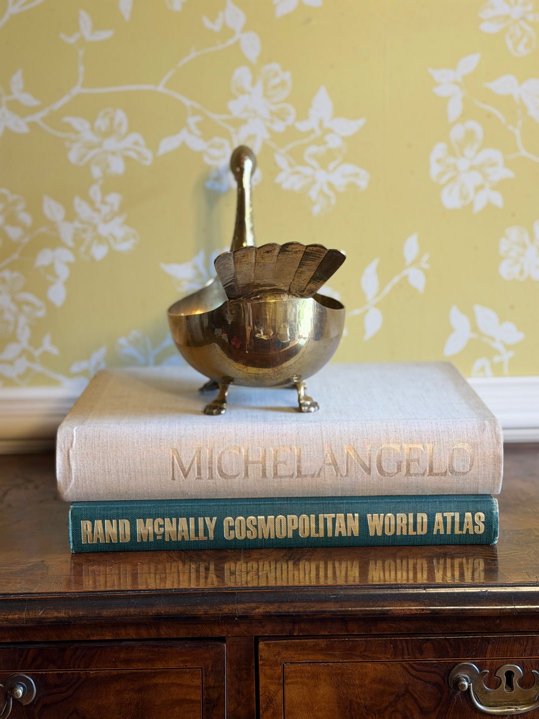 Brass Footed Duck Bowl