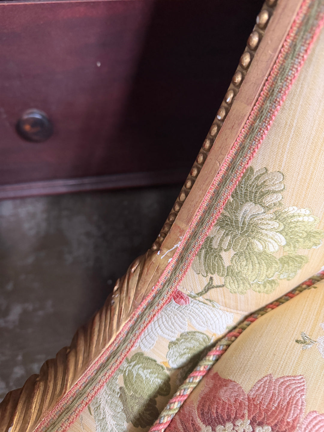 High Back Bergere