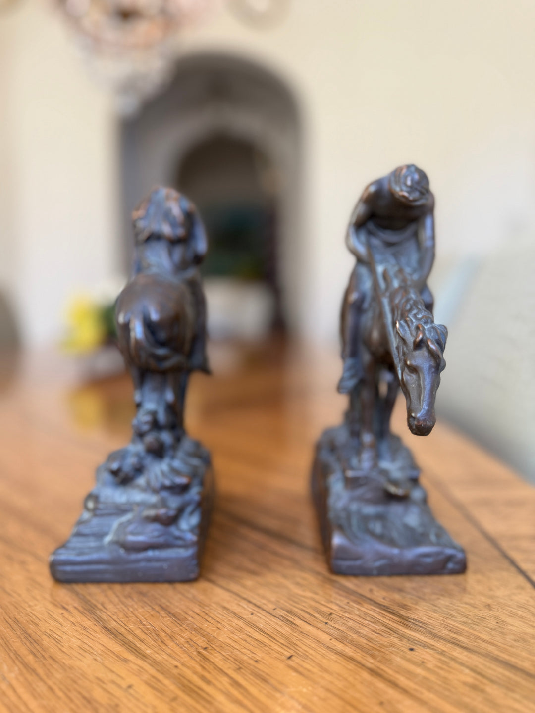 “End of the Trail” Bookends