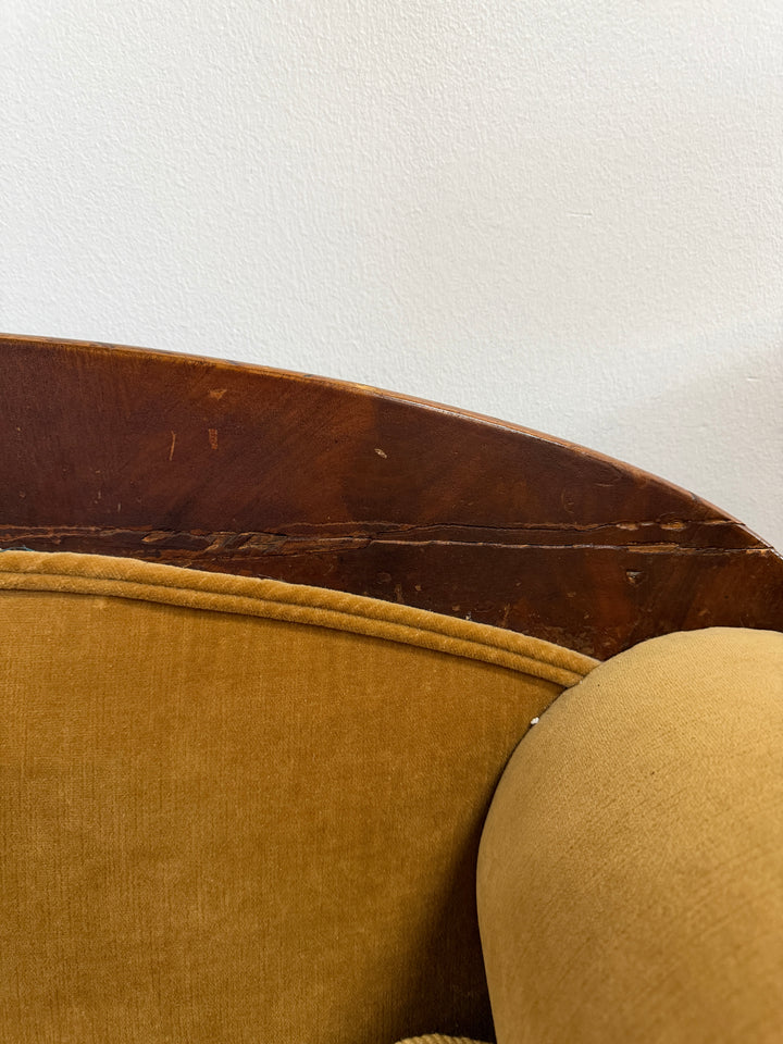 Antique Biedermeier Style Couch