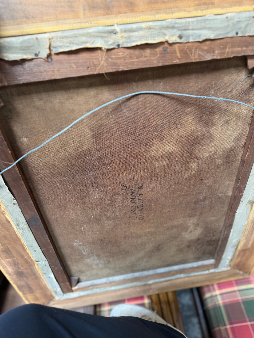 Oil Painting with Gilt Frame
