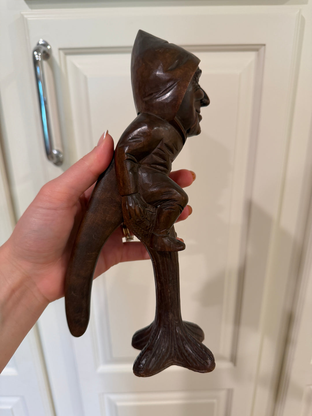 Carved Wood Gnome Nutcracker