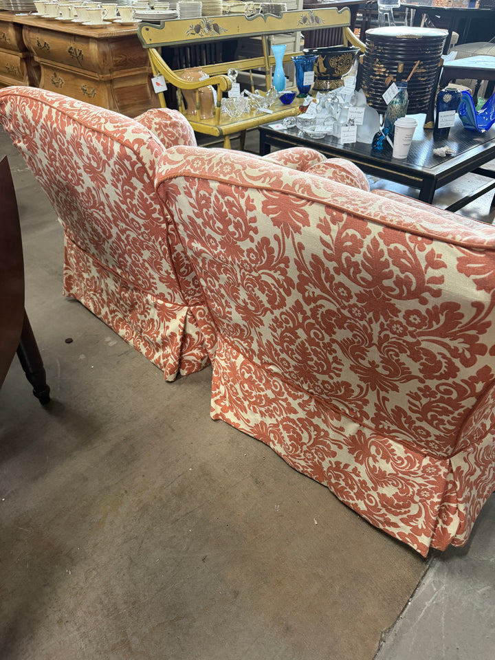 Set of 2 Slipcovered Armchairs