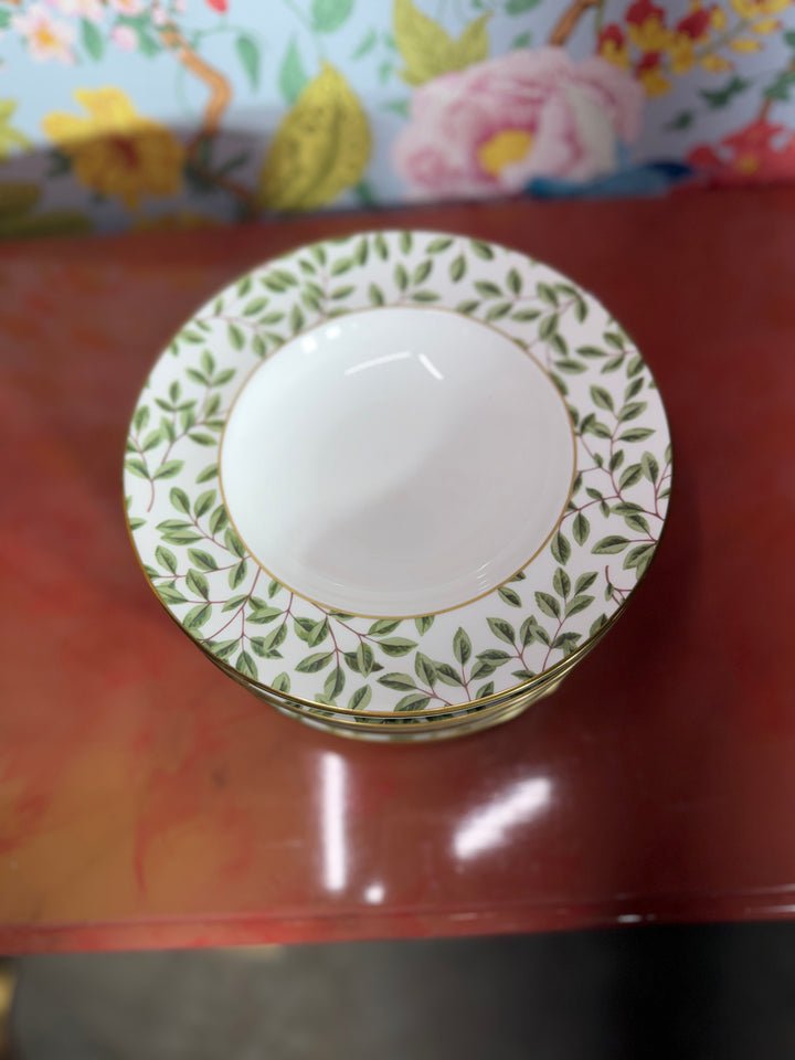 Vintage Tiffany & Co  Arbor Soup Bowls (Set of 12 - Chip on 1 bowl)