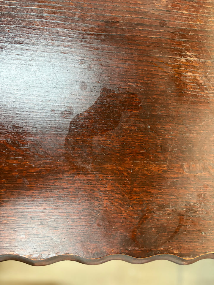 Oak Barley Twist Leg Table