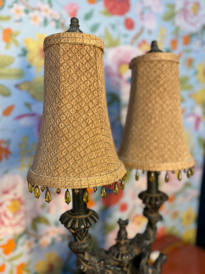 Vintage Elephant Double Lamp