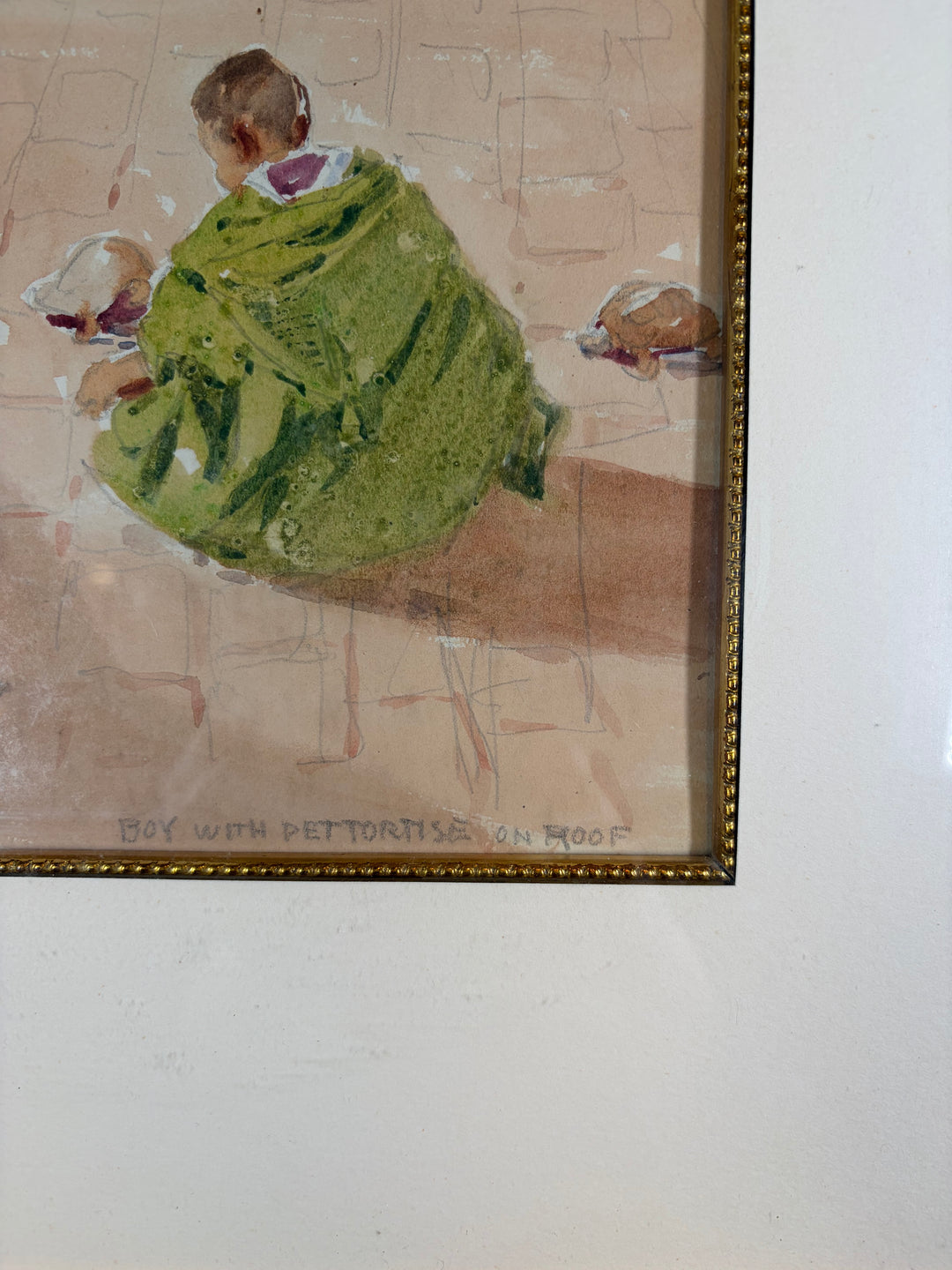 "Day with Pet Tortoise" by Charles Sarka