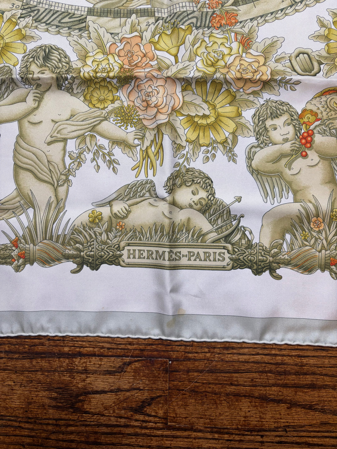 Vintage HERMÈS “Le Matin Neuf” Silk Scarf 90