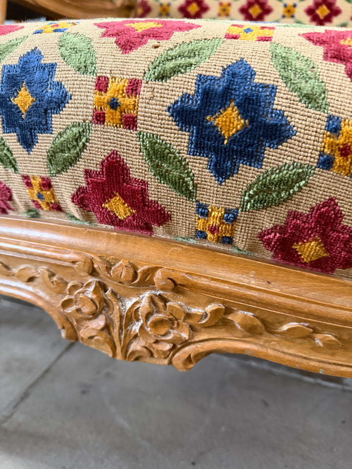 Louis XV French Style Armchairs