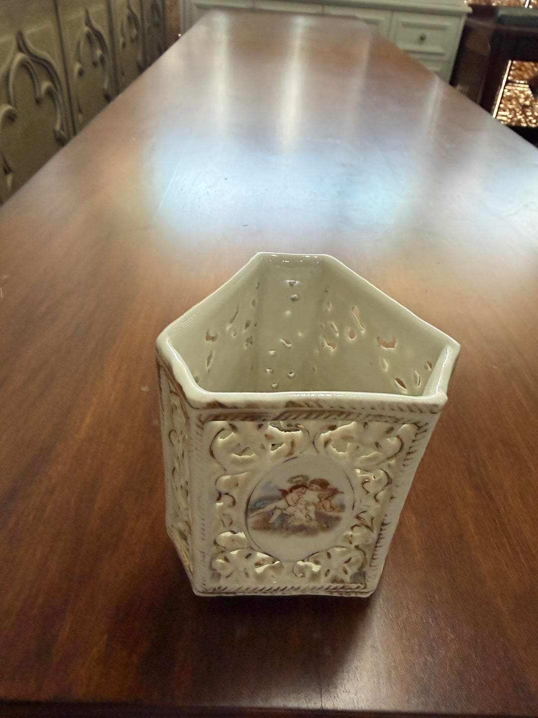 Vintage Triangle Trinket Dish