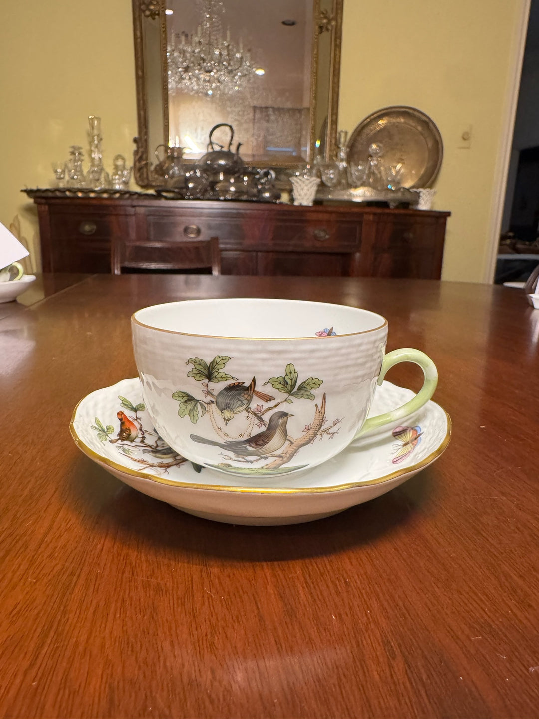 Herend Cup (#1726) and Saucer (#707)